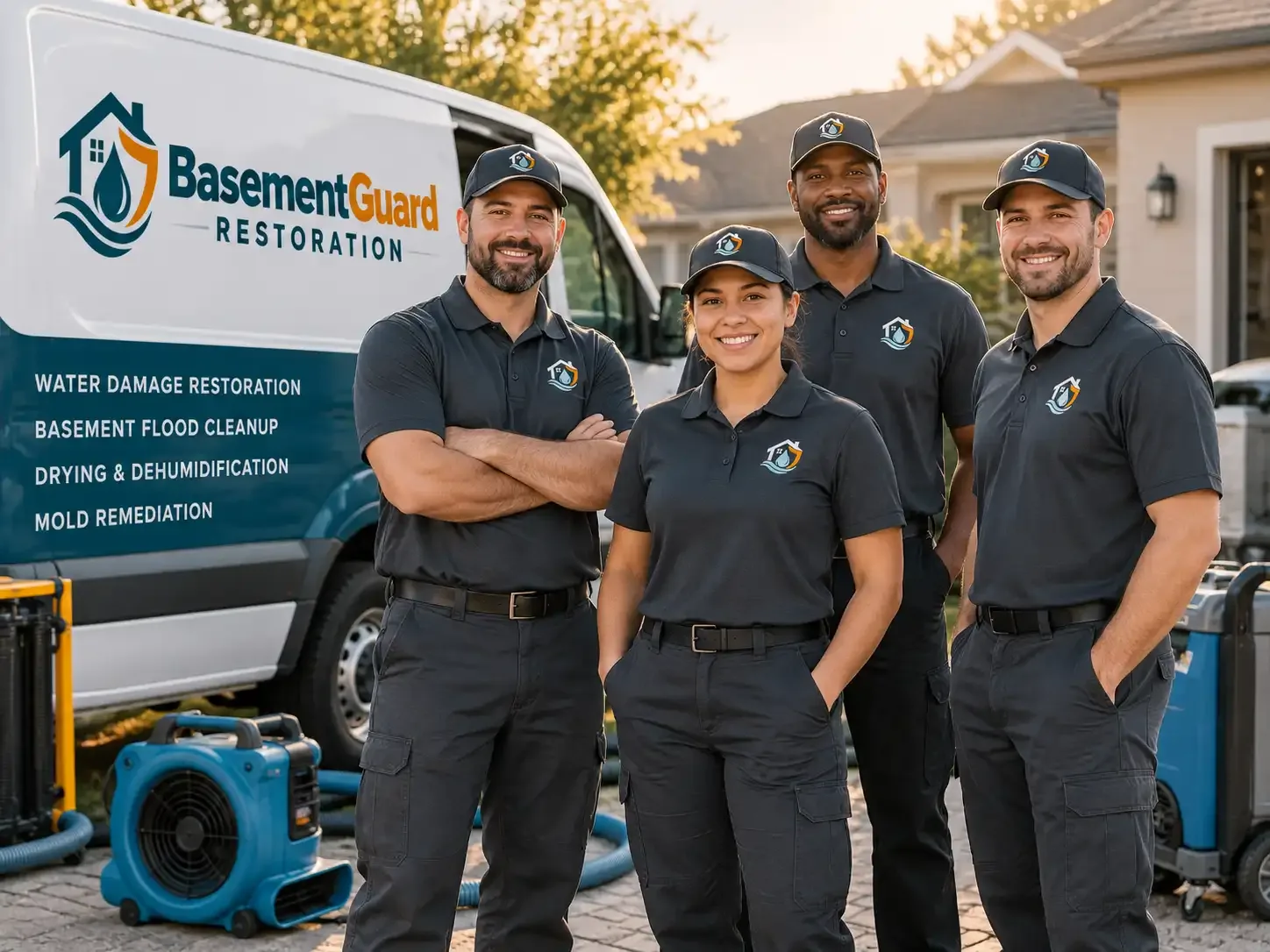 Basement Water Damage Restoration company in Castor, LA